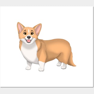 Pembroke Welsh Corgi Dog Posters and Art